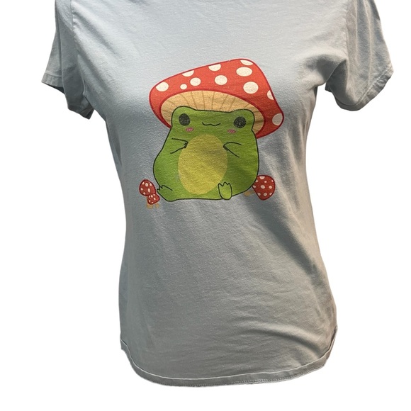 Tops - Toadstool , Mushroom & Toad/ Frog TShirt , Women's Small